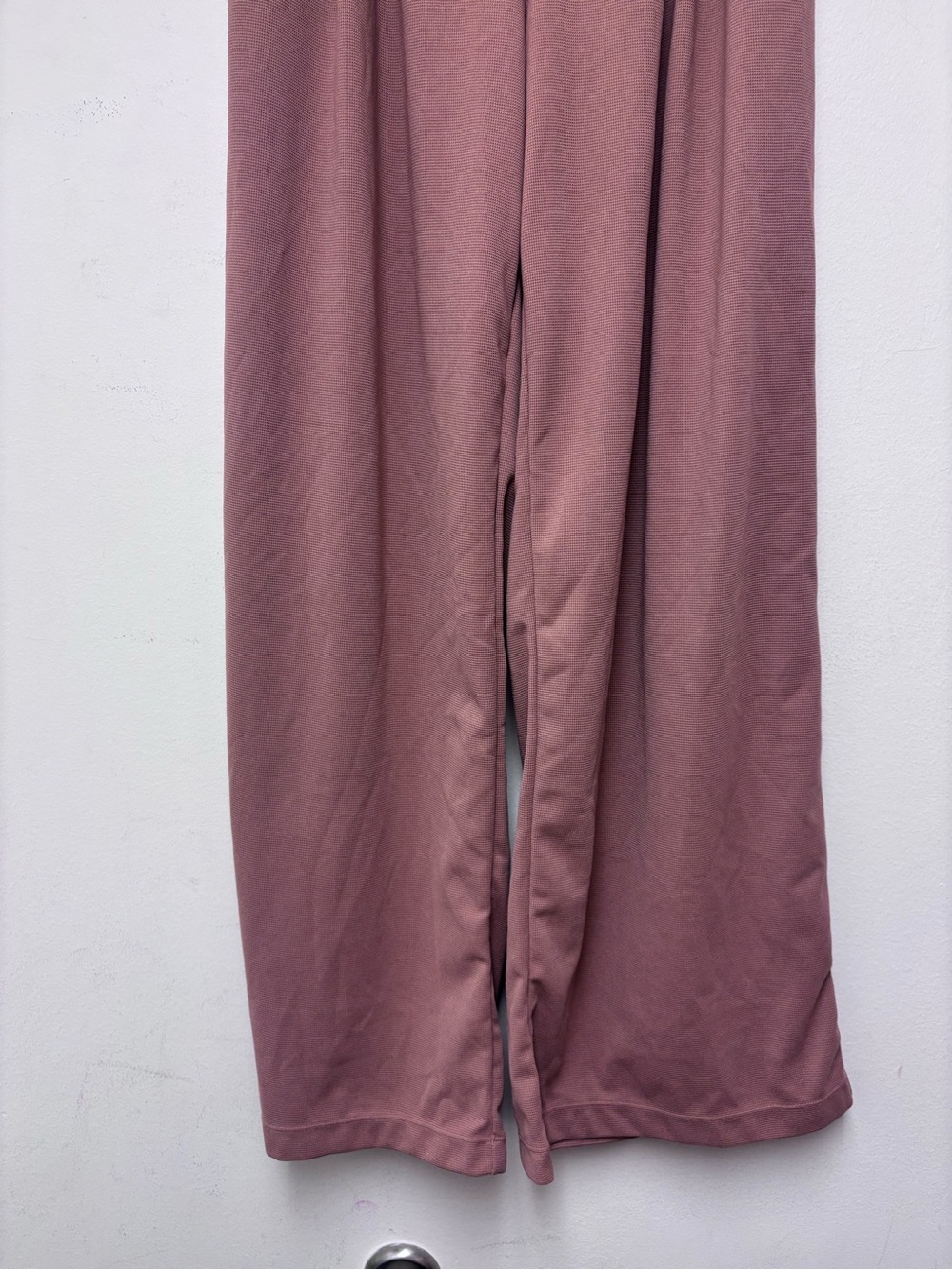 NWT Halara Flex High Waisted Pocket Wide Leg Waffle Work Pant - Picture 8 of 11